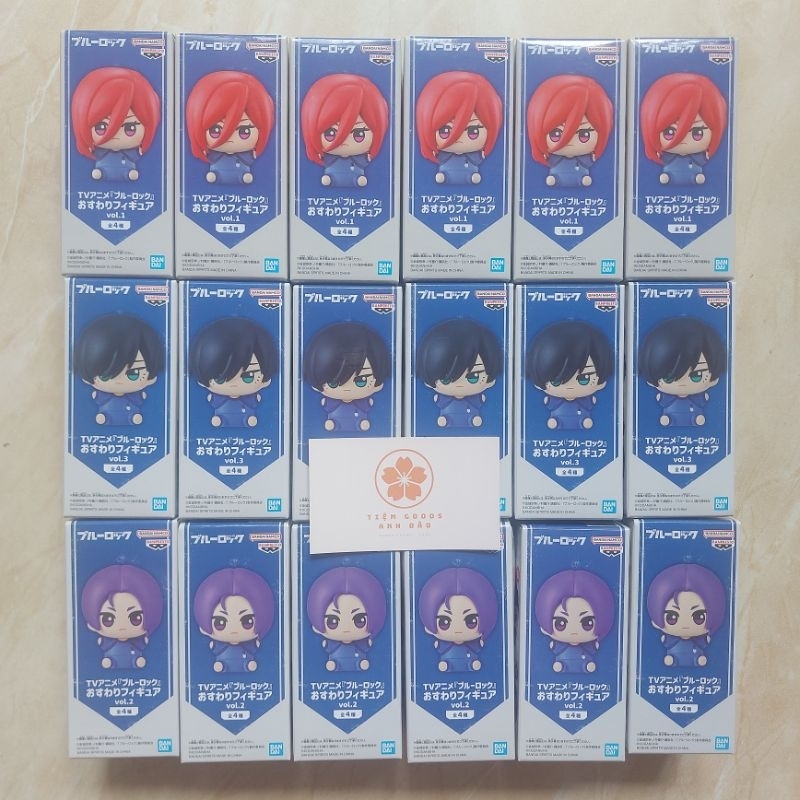 Mô hình ngồi chibi Blue Lock chính hãng