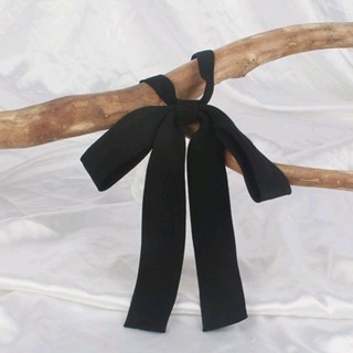 Dây nơ vải dây thắt nơ cổ áo màu đen / xanh than