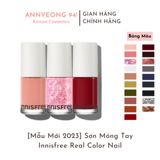 [Mẫu Mới 2023] Sơn Móng Tay Innisfree Real Color Nail