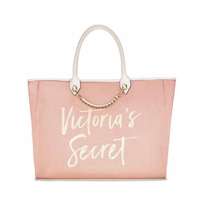 Túi tote hồng VS USA