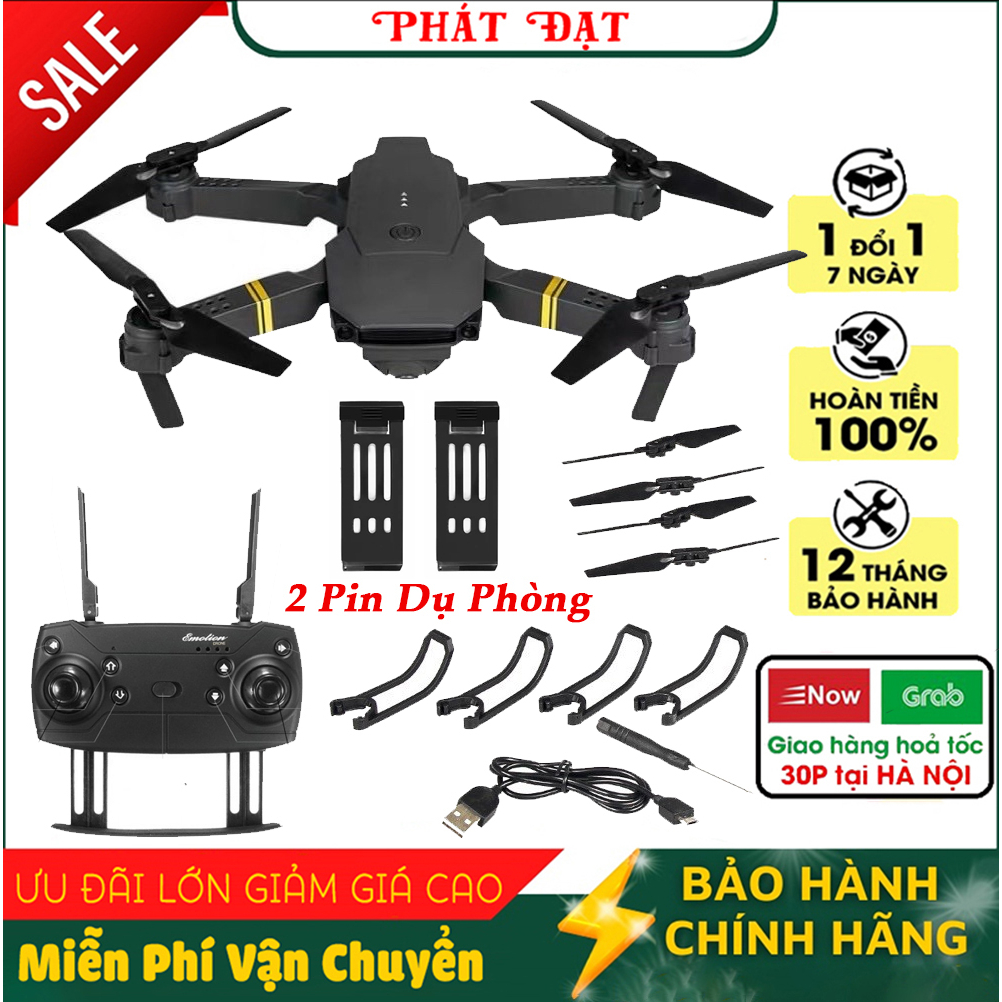 Drone, flycam mini giá rẻ, máy bay điều khiển từ xa pin trâu sóng khỏe độ bền cao bay xé gió