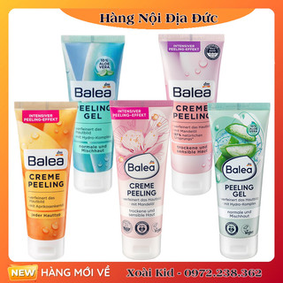 Hàng nội địa Đức Đủ Bill]Tẩy da chết mặt Balea 75ml .