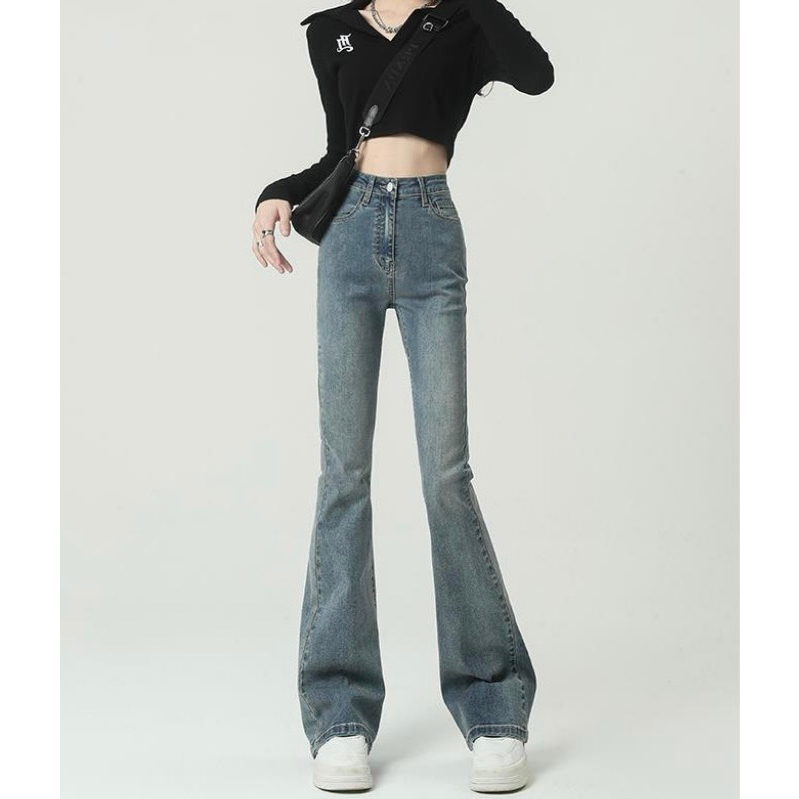 Quần jean ống loe lưng cao - 247store.vn - Quanjeanloe555_P6K3