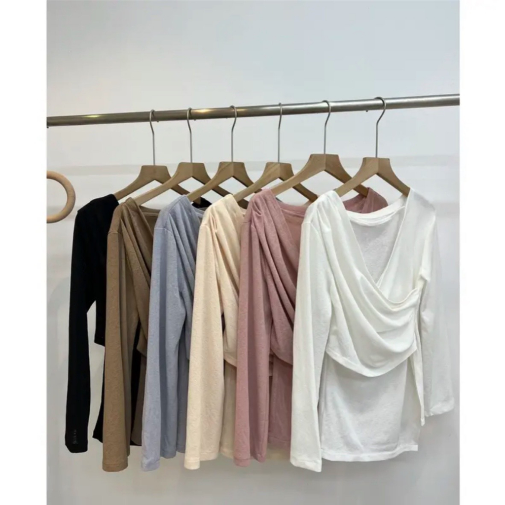 Áo thun dài tay xẻ cạnh - 247store.vn - Ao1027_P6K1