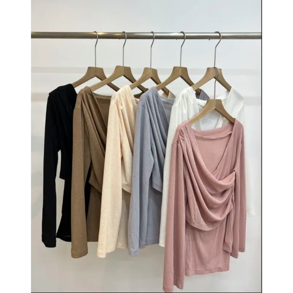 Áo thun dài tay xẻ cạnh - 247store.vn - Ao1027_P6K1
