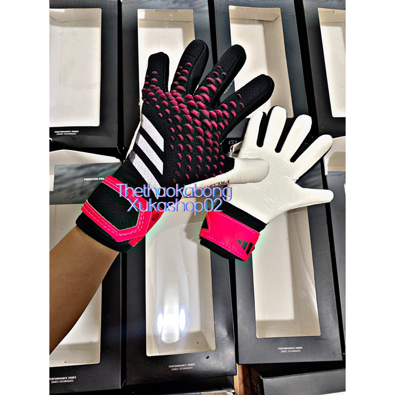 Găng tay thủ môn Dính Bóng size 5,6,7,8,9,10 Găng tay đá banh