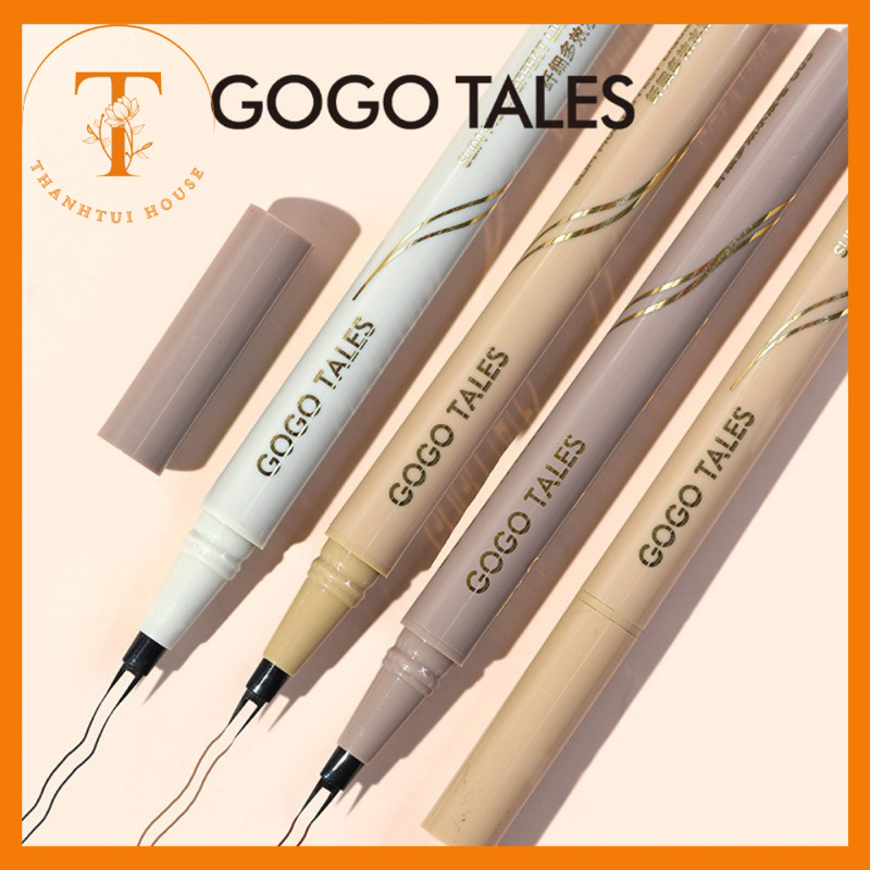 Bút kẻ mắt vẽ mi dưới 2 ngòi Gogo tales GT551