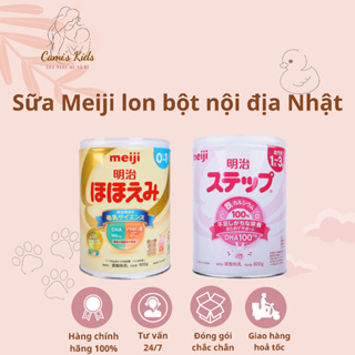 Sữa MEIJI nội địa Nhật số 0 0-1 tuổi, số 9 1-3 tuổi - Date mới nhất