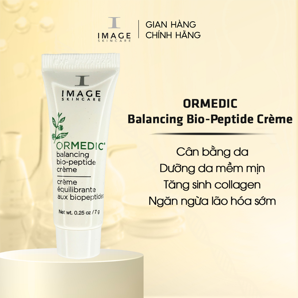 Kem dưỡng cân bằng da và chống lão hoá Image Skincare Ormedic Balancing Bio-Pepetide Creme 7.4ml