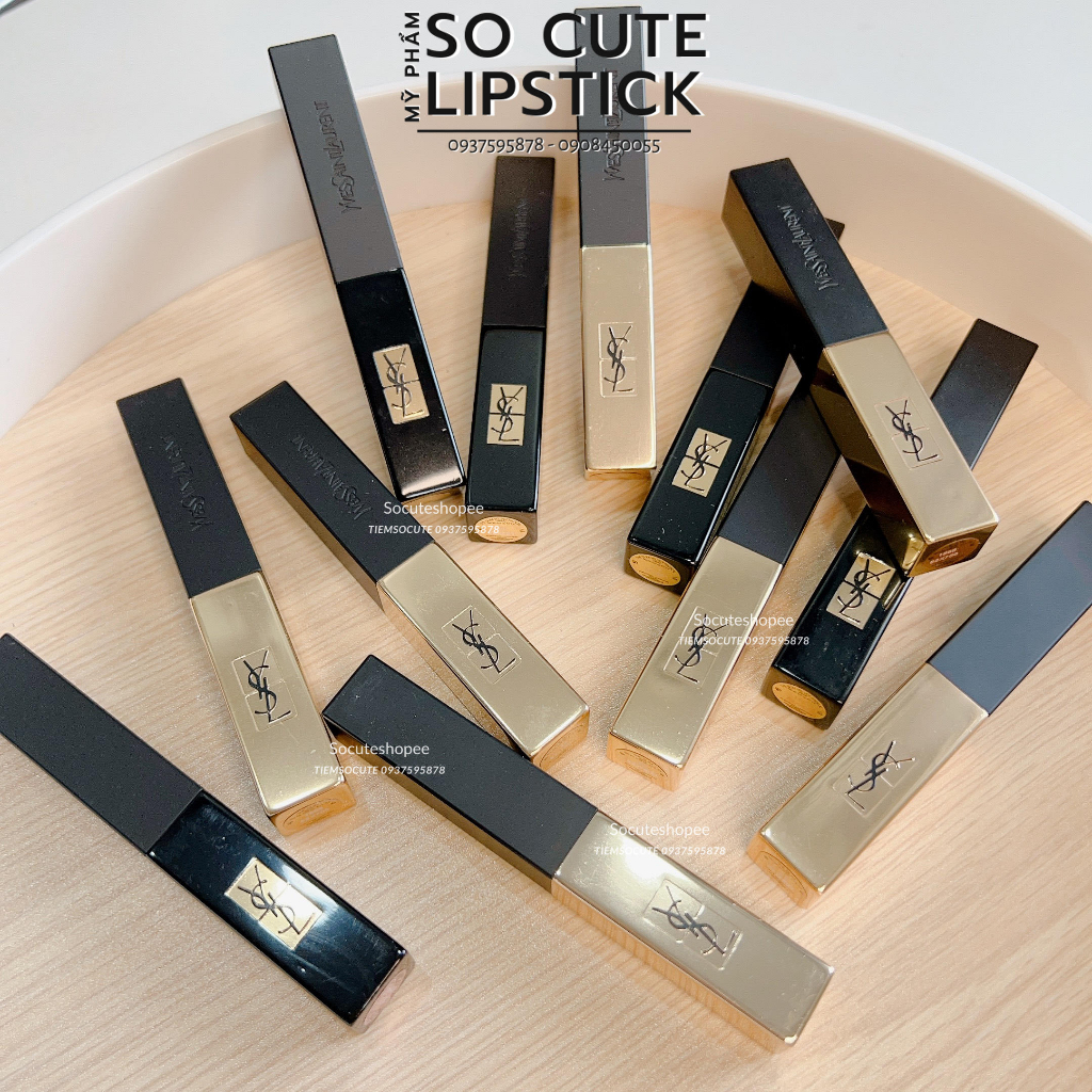 Son YSL Rouge Pur Couture The Slim Ko Hộp - Unbox