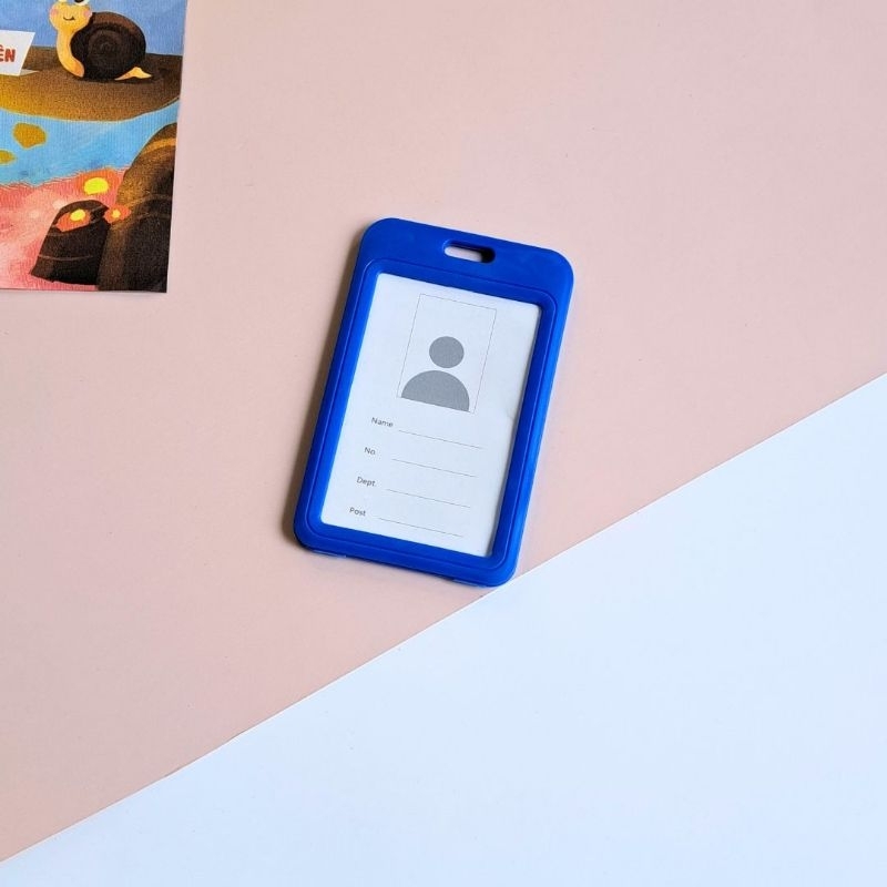 Bảng tên nhân viên, bao đựng thẻ học sinh gồm 10 màu sắc, kích thước tiêu chuẩn 5.4 x 8.5 cm bỏ vừa các loại thẻ id