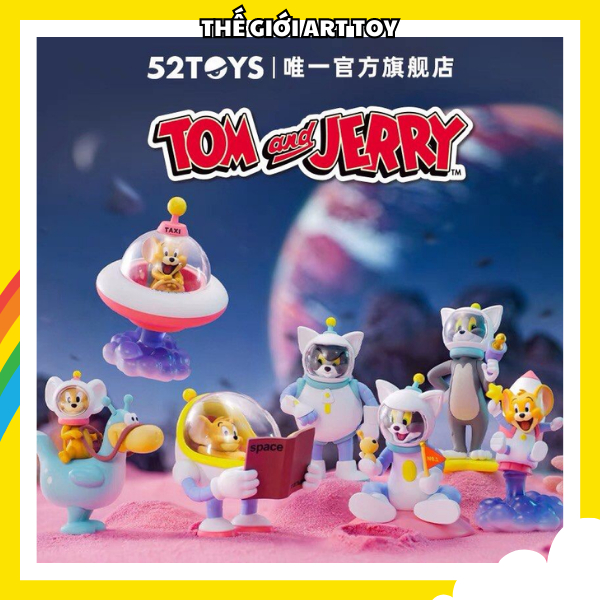 (Order) Mô Hình Space Travel Tom And Jerry Chính hãng 52Toys - Tùy Chọn Mẫu