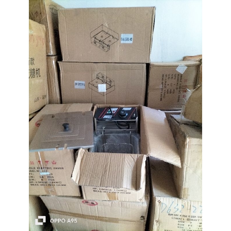 Bếp chiên nhúng đơn dùng điện