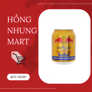 Lon nước tăng lực bò húc thái redbull 250ml