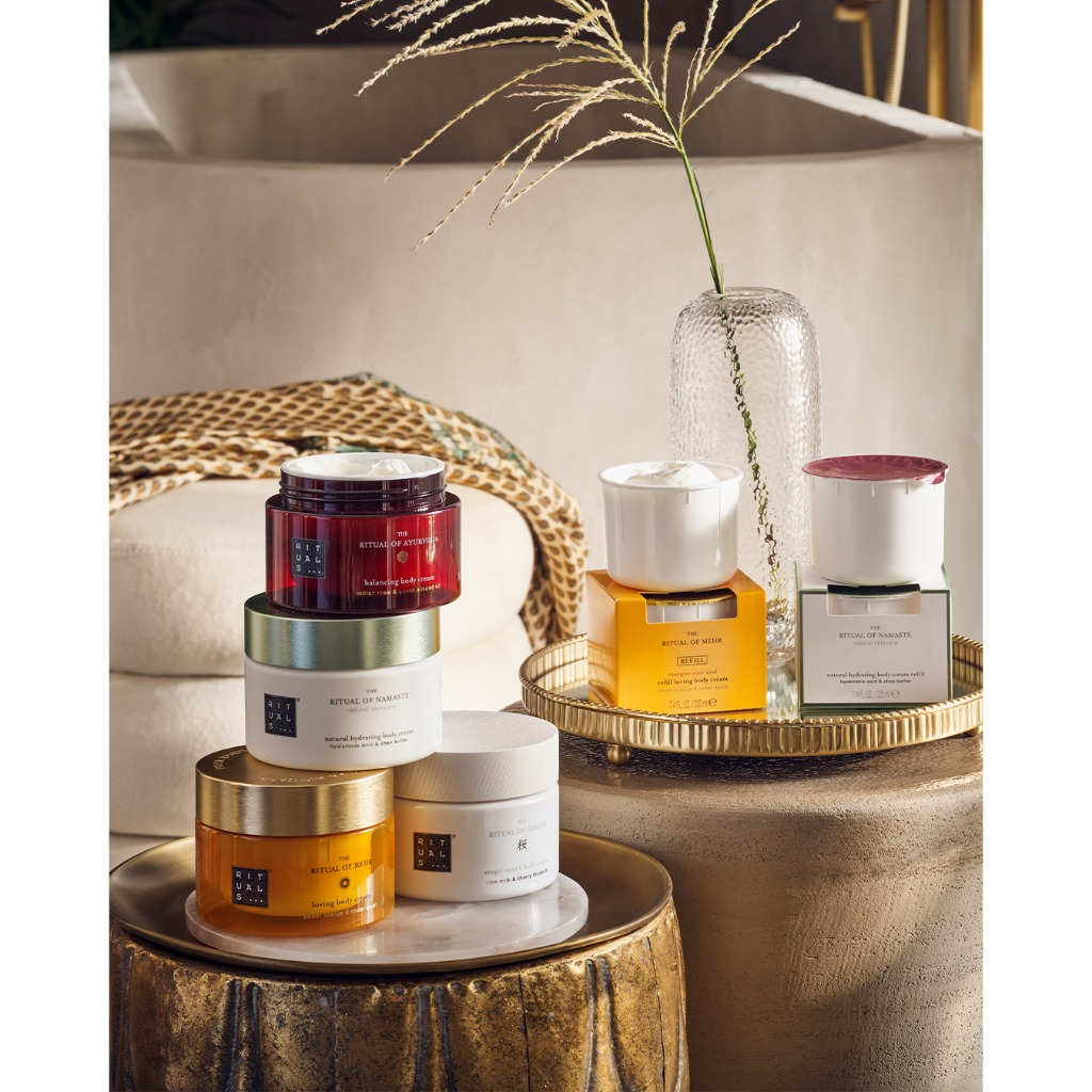 Rituals - Xả Hàng  Kem Dưỡng body cao cấp với 8 mùi hương The Rituals body cream
