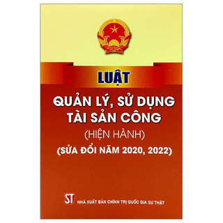 Sách - luật quản lý, sử dụng tài sản công