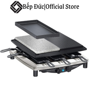 Bếp nướng thịt bbq steba rc 4 plus deluxe chrom, mặt chống dính, dễ vệ sinh, nhập đức, bh 12 tháng , bepduc_99