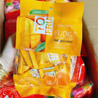 Combo 20 gói kẹo dẻo xoài top pruit fudge coowy - gói 320gr