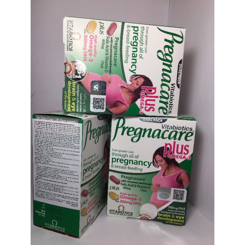 PREGNACARE PLUS OMEGA 3 [Thương hiệu Anh Quốc]