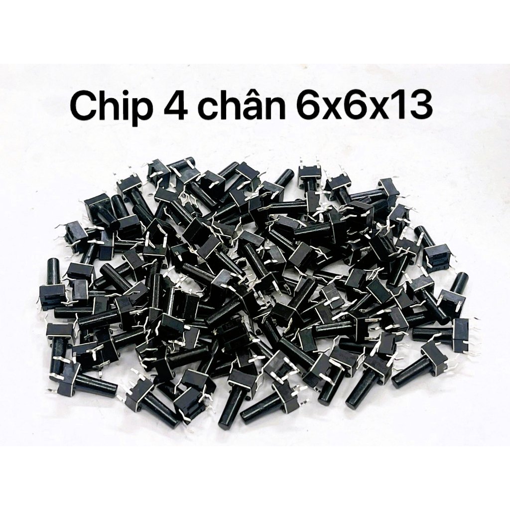 Combo 50 công tắc chíp nhấn 4 chân