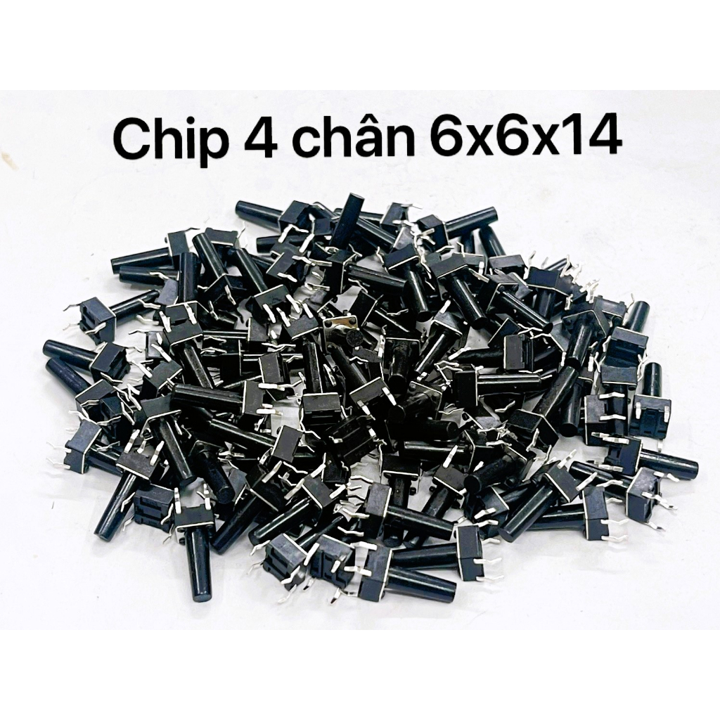 Combo 50 công tắc chíp nhấn 4 chân