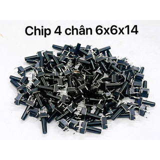 Combo 50 công tắc chíp nhấn 4 chân ( 6 x 6 x 12-13-14-15-17-18mm )