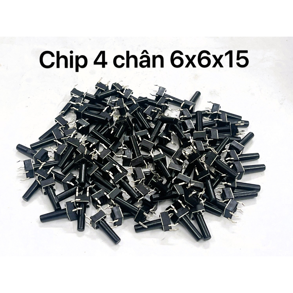 Combo 50 công tắc chíp nhấn 4 chân