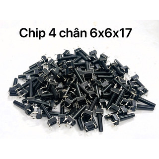 Combo 50 công tắc chíp nhấn 4 chân ( 6 x 6 x 12-13-14-15-17-18mm )