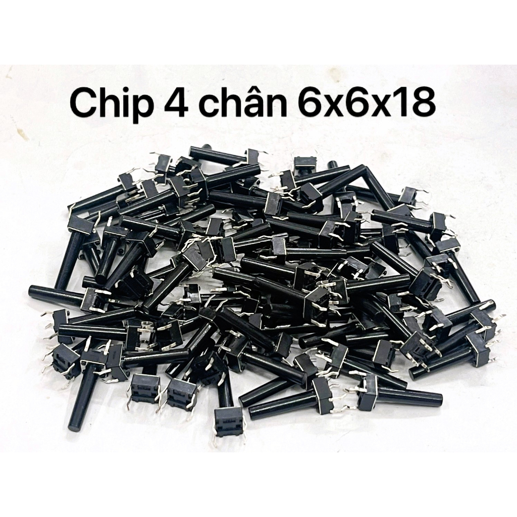 Combo 50 công tắc chíp nhấn 4 chân