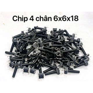 Combo 50 công tắc chíp nhấn 4 chân ( 6 x 6 x 12-13-14-15-17-18mm )