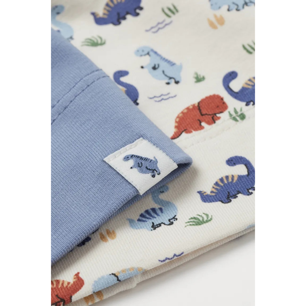 Set 2 mũ cotton khủng long HM H&M_hàng chính hãng authentic