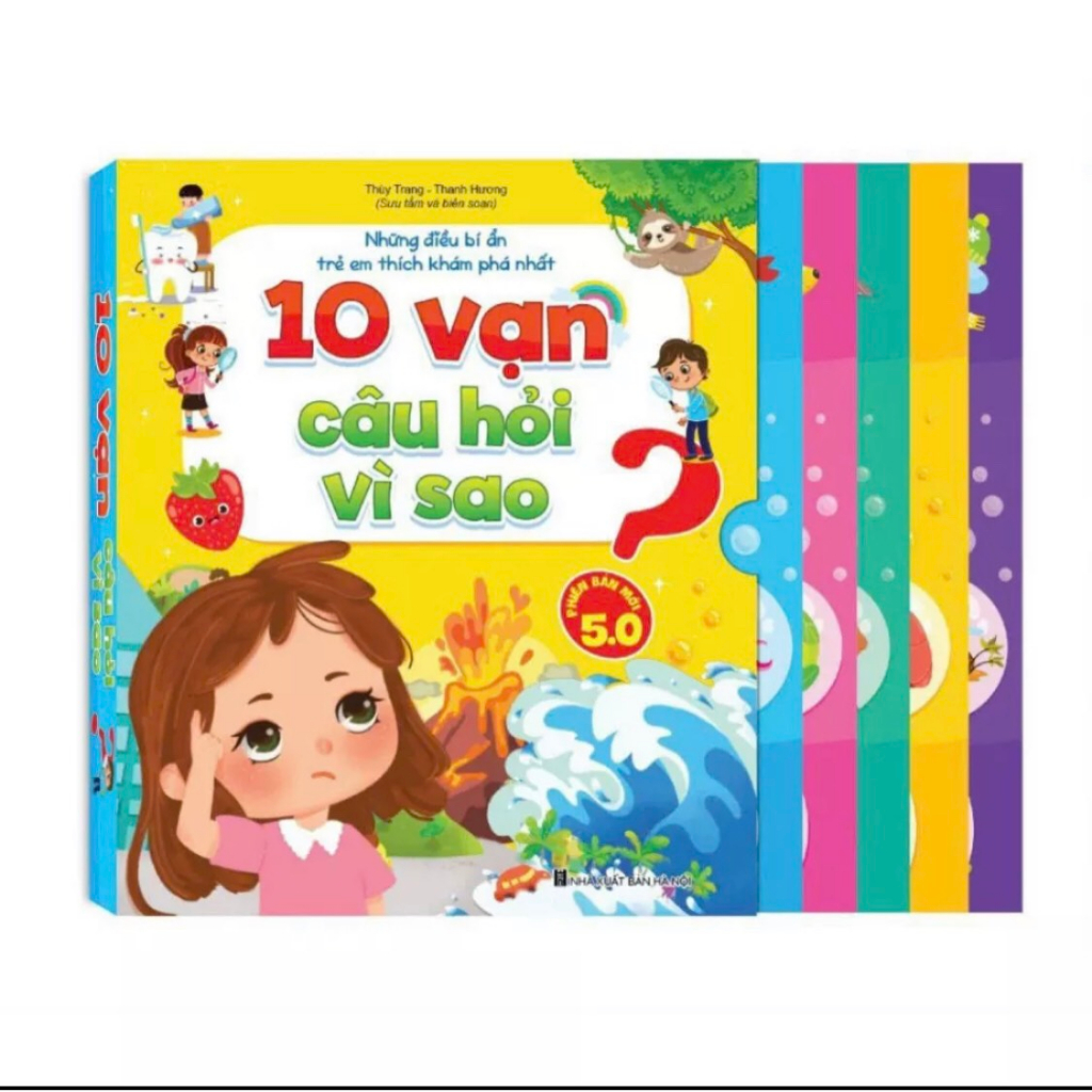 Sách - 10 vạn câu hỏi vì sao - bản mới 5.0 ( trọn bộ 5 cuốn )