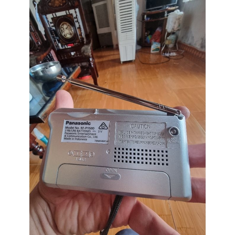 Đài Radio Panasonic RF-P150 DPA  catset am fm
