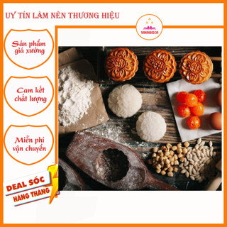 Nguyên liệu làm Bánh Trung Thu Bánh dẻo Bánh nướng tặng kèm công thức làm bánh ngon 2024