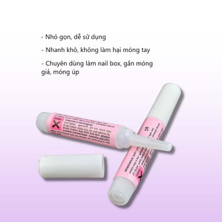 Keo dán móng nailbox (sỉ 850đ), keo dán mini (1 lọ)