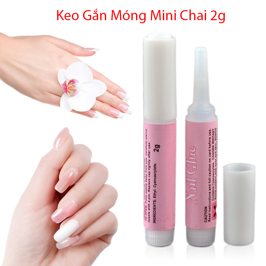 Keo dán móng mini, keo dán nail box