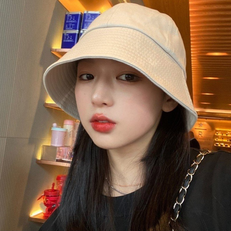 Nón bucket vành cụp, Mũ tai bèo trơn phong cách nam nữ