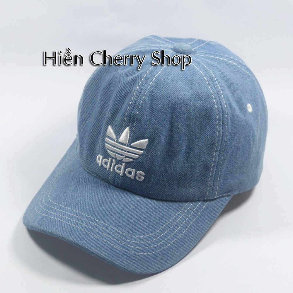 NÓN KẾT Jeans, mũ lưỡi trai vải Jeans thêu chữ đẹp- Chất liệu vải Jeans phù hợp cả nam và nữ.
