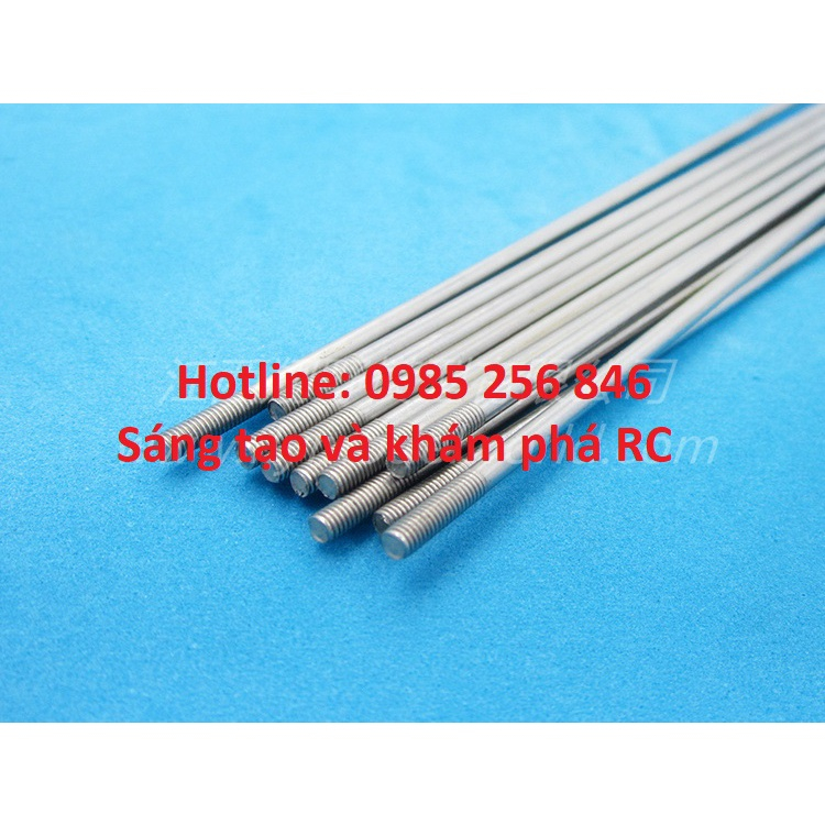 Thanh kéo đẩy ren đôi M2 nhiều kích cỡ