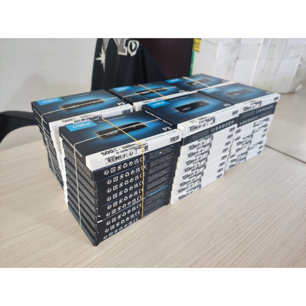 SSD Crucial P3 PCIe M.2 2280 dung lượng 500gb,1tb