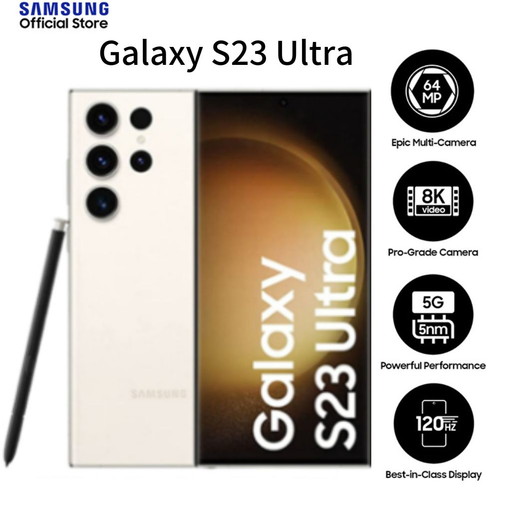 Điện thoại Samsamg Galaxy S23 Ultra Chính Hãng 16GB+512GB 5G Toàn Màn Hình Phiên Bản Toàn Cầu
