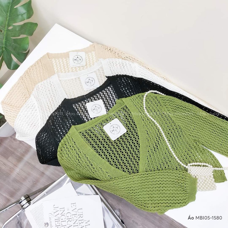 Áo khoác len lưới