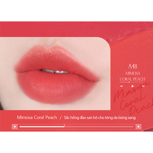 Son Kem Black Rouge Air Fit Velvet Tint Ver.9 4,5G
