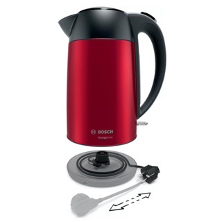 Ấm siêu tốc Bosch TWK3P424 màu đỏ 1.7 lít