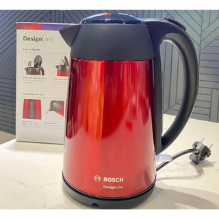 Ấm siêu tốc Bosch TWK3P424 màu đỏ 1.7 lít