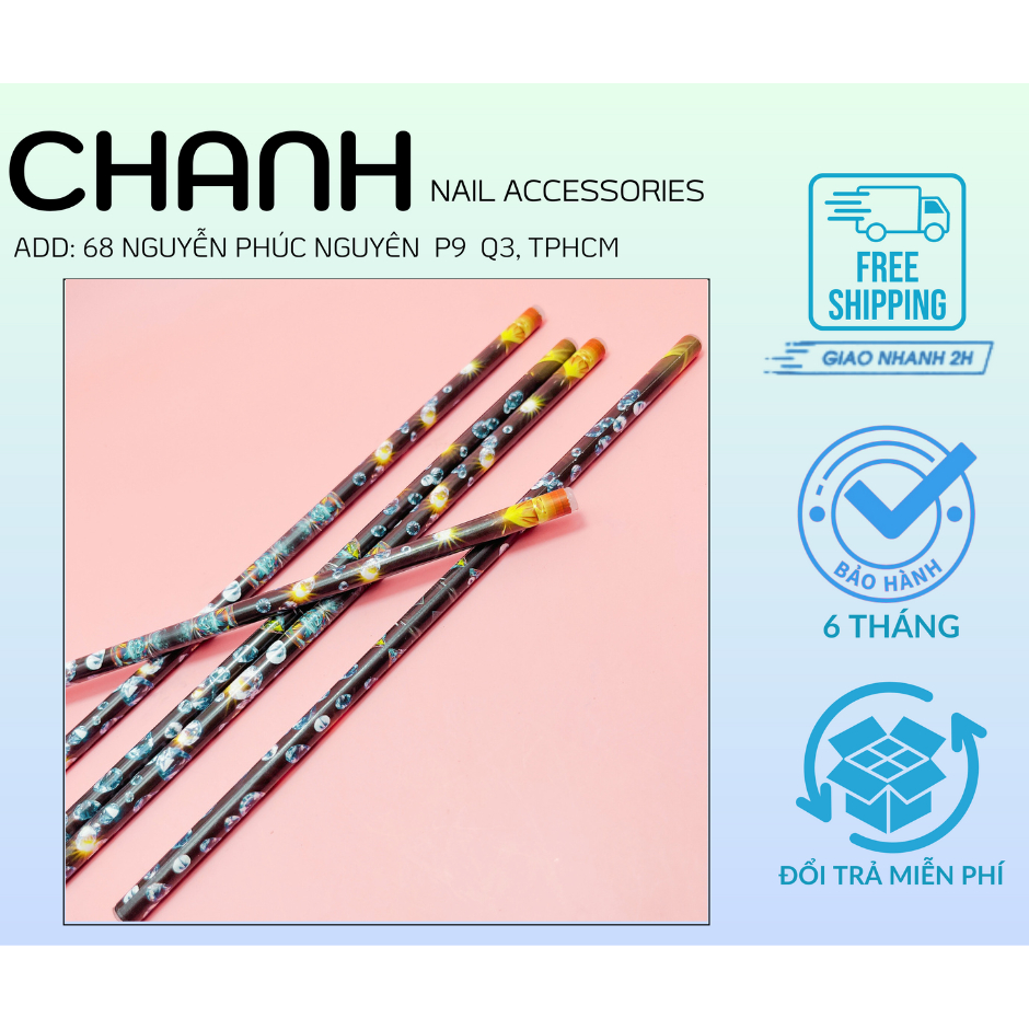 Bút Chấm Đá - Bút Sáp Nến Chấm Đá