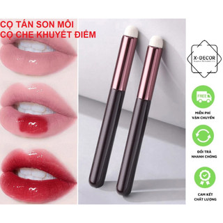 Cọ tán son môi ombre cọ che khuyết điểm, cọ trang điểm đánh son môi đầu lông mềm mịn