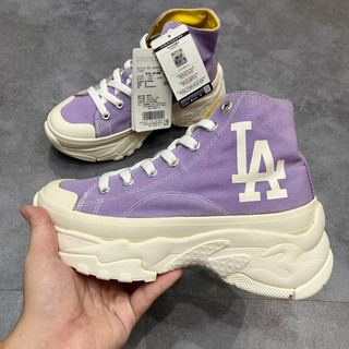 [Chính hãng] GIÀY MLB CHUNKY HIGH - CỔ CAO (MÀU TÍM (PURPLE/YELLOW)