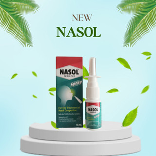 Xịt mũi Nasol Thái Lan 15ml, giảm nghẹt mũi