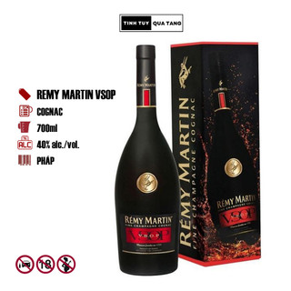 Rượu ngoại Cognac Remy Martin VSOP dung tích 700ml nồng độ cồn 40%